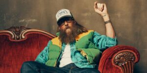 Image of Crowder on a couch